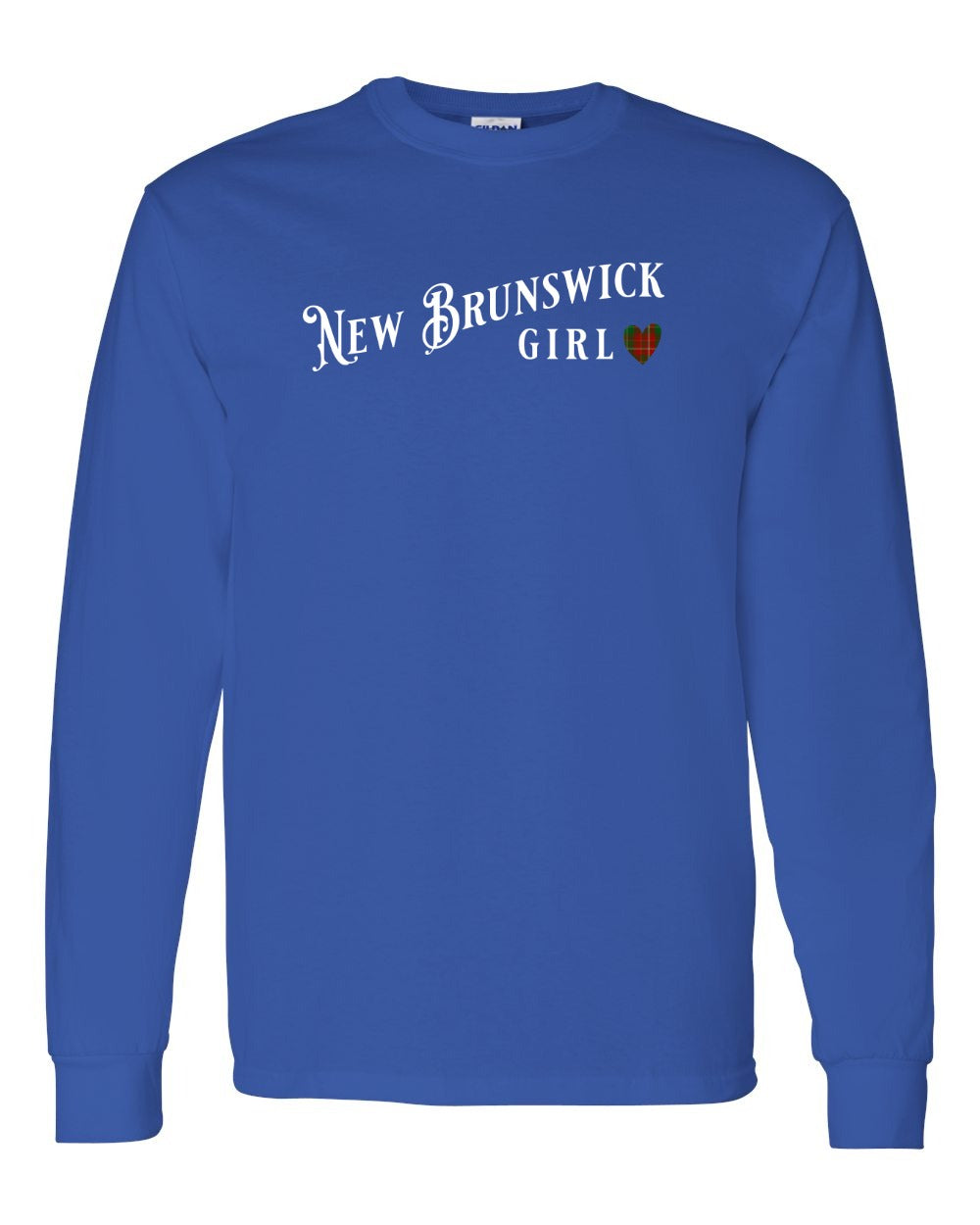 NB Girl Tartan heart Long Sleeve Tee - Unisex