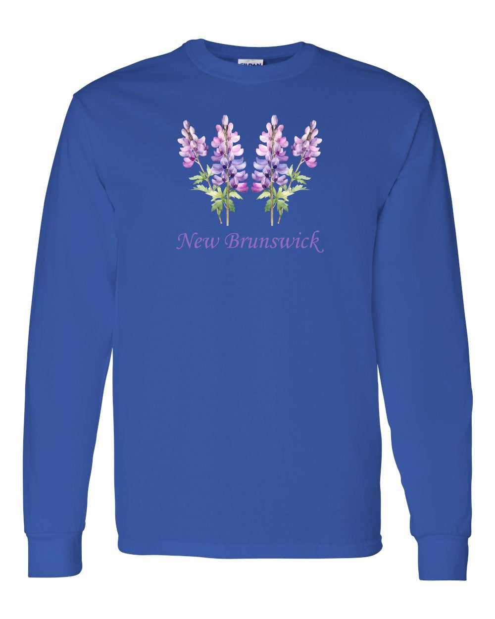 New Brunswick Lupins Full Long Sleeve Tee