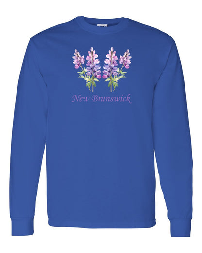 New Brunswick Lupins Full Long Sleeve Tee