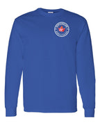 Born and Raised NFLD Left Chest and Back Long Sleeve - Gildan Canada (sewn Internationally) - Unisex