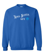 NS Guy Blue Crewneck Sweatshirt - Unisex