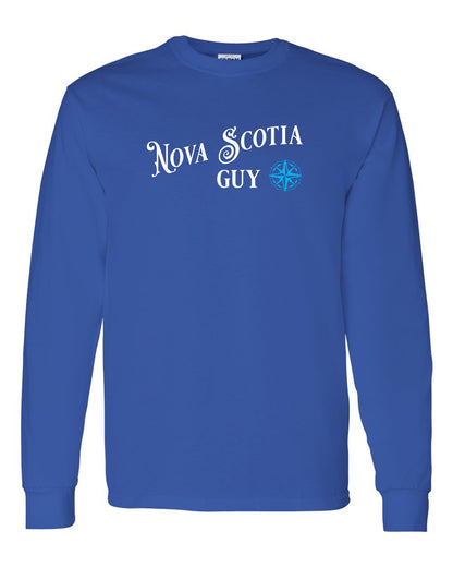 Nova Scotia Guy blue Full Long Sleeve Tee