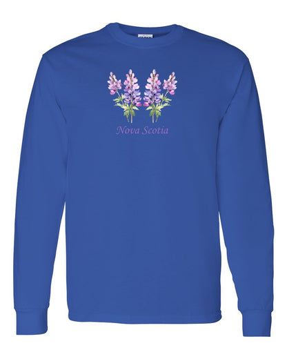 Nova Scotia Lupins Full Long Sleeve Tee