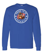 Proud to be Canadian Beaver Long Sleeve - Gildan Canada (sewn Internationally) - Unisex
