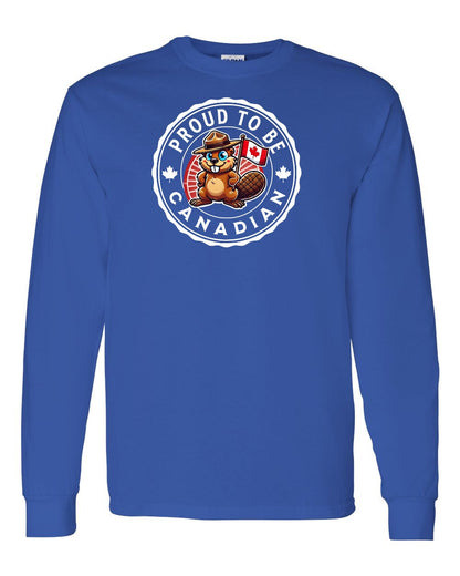 Proud to be Canadian Beaver Full Long Sleeve