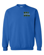 NFLD and Labrador Saltwater Raised Left Chest and Back Crewneck Sweatshirt - Unisex