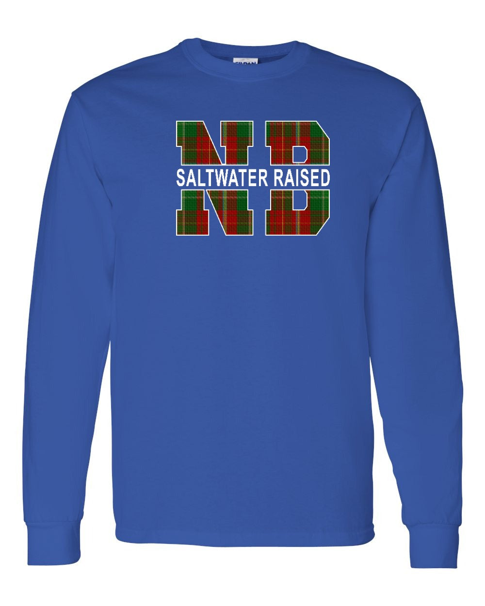 NB Saltwater Raised Full Front Long Sleeve Printed NOT STITCHED