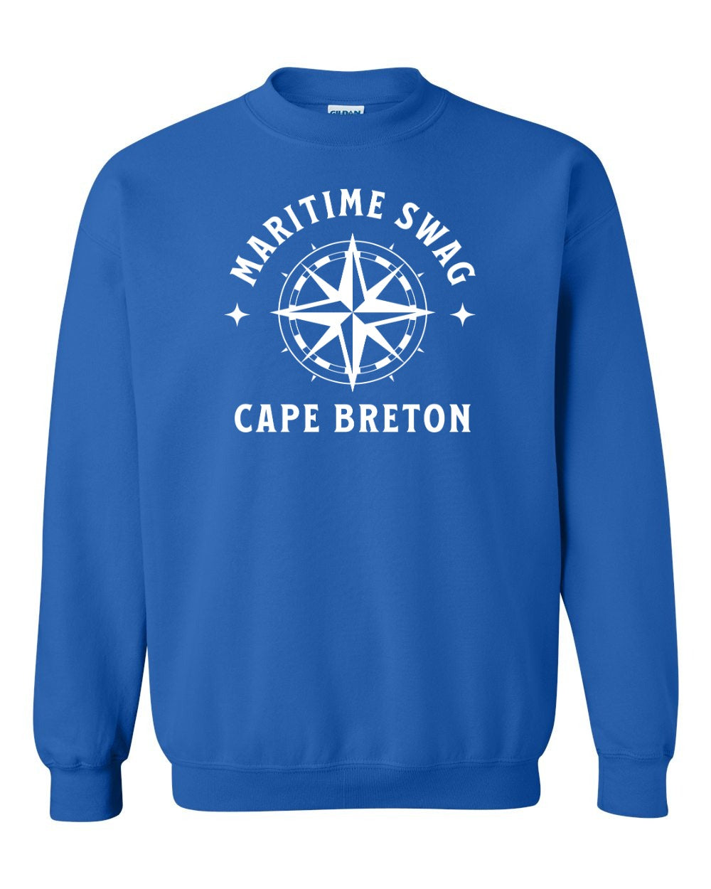 Maritime Swag Cape Breton Compass Full Crewneck Sweatshirt
