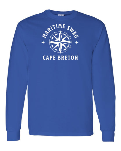 Maritime Swag Cape Breton Compass Full Long Sleeve Tee
