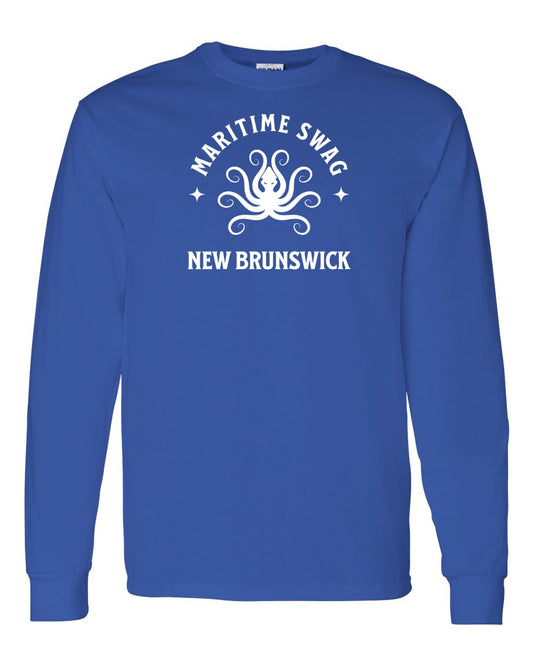 Maritime Swag New Brunswick Octopus Full Long Sleeve Tee