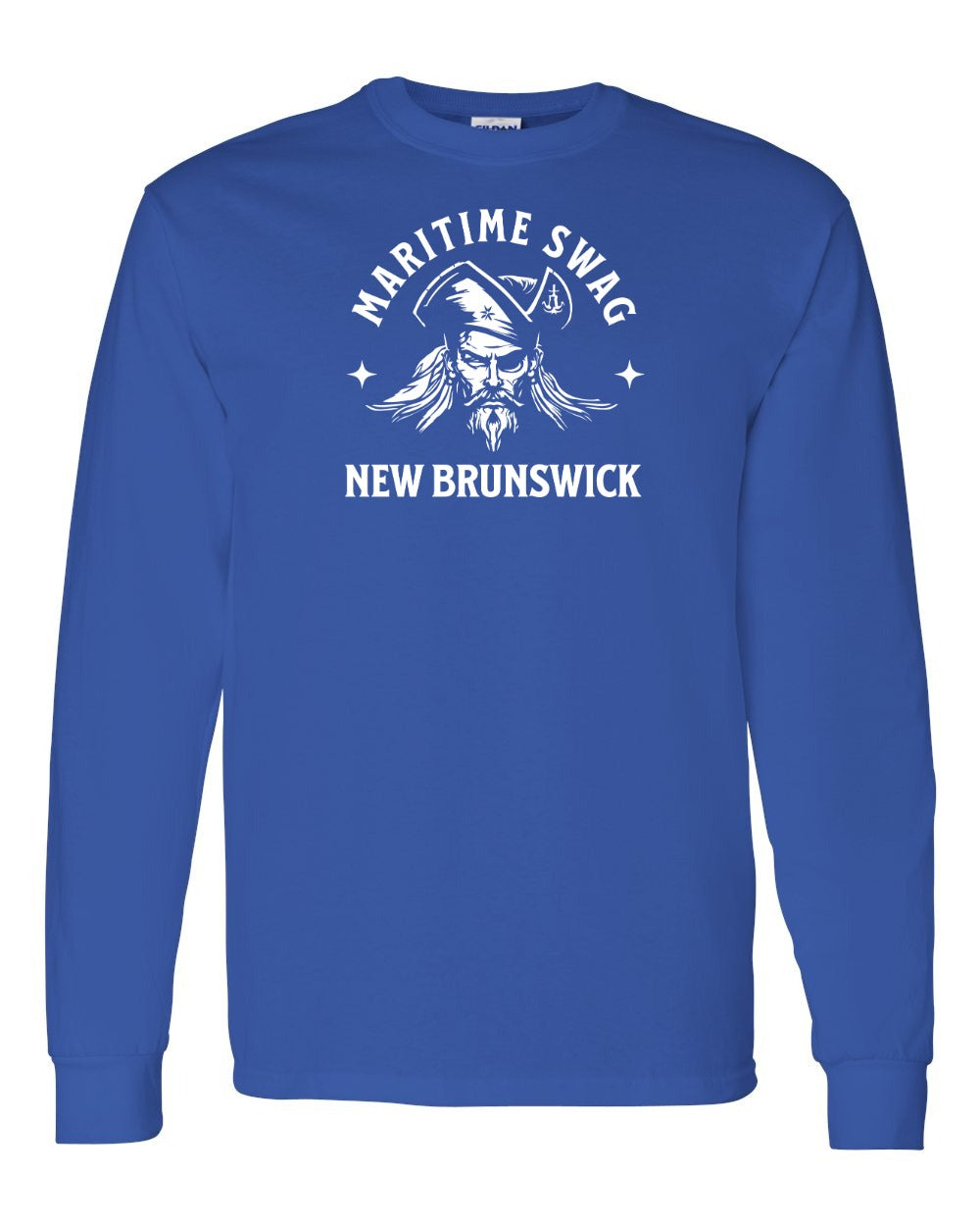 Maritime Swag New Brunswick Pirate Full Long Sleeve Tee