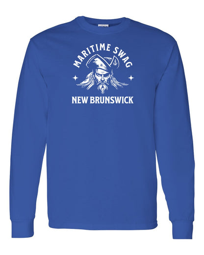 Maritime Swag New Brunswick Pirate Full Long Sleeve Tee