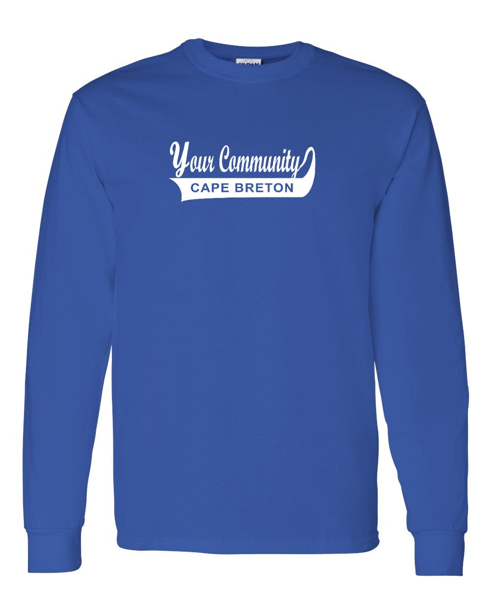 Custom Your Community Swoop (CB) Long Sleeve Tee - Unisex
