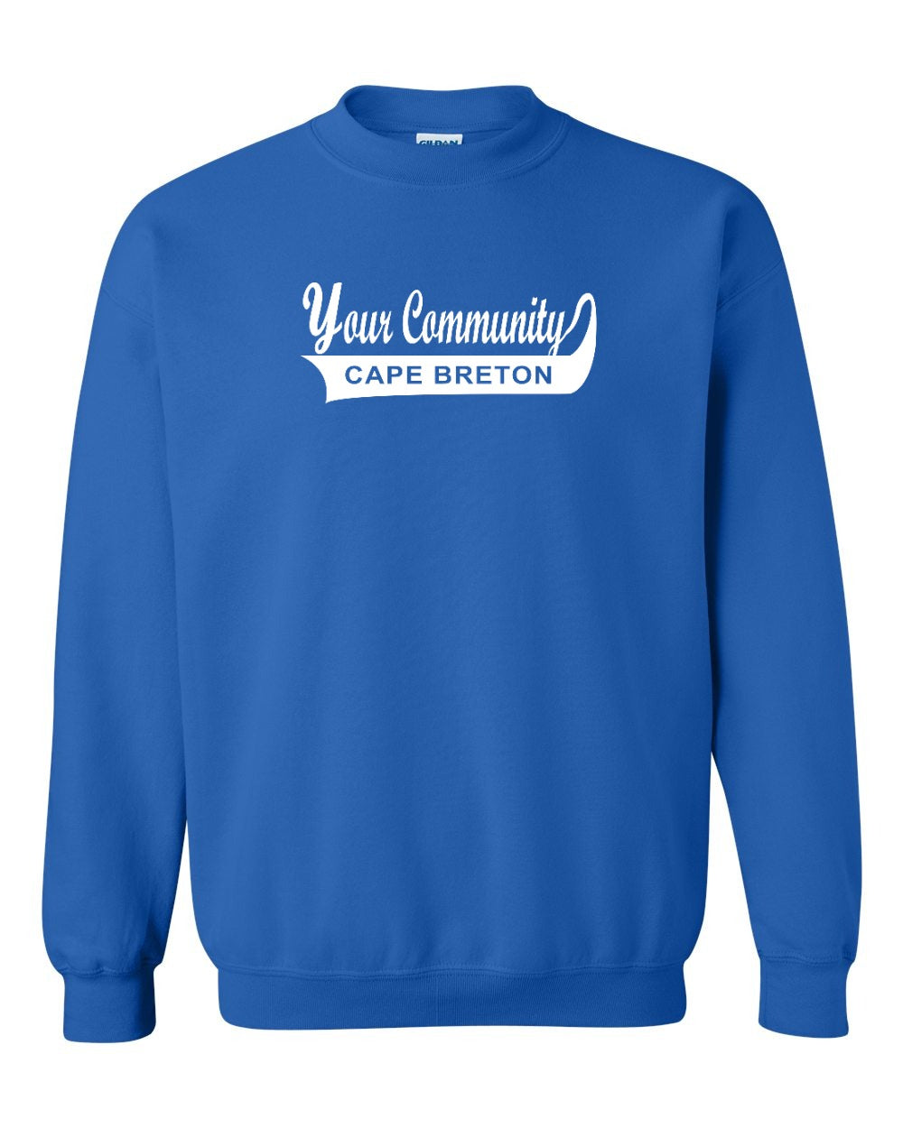 Custom Your Community Swoop (CB) Crewneck Sweatshirt - Unisex