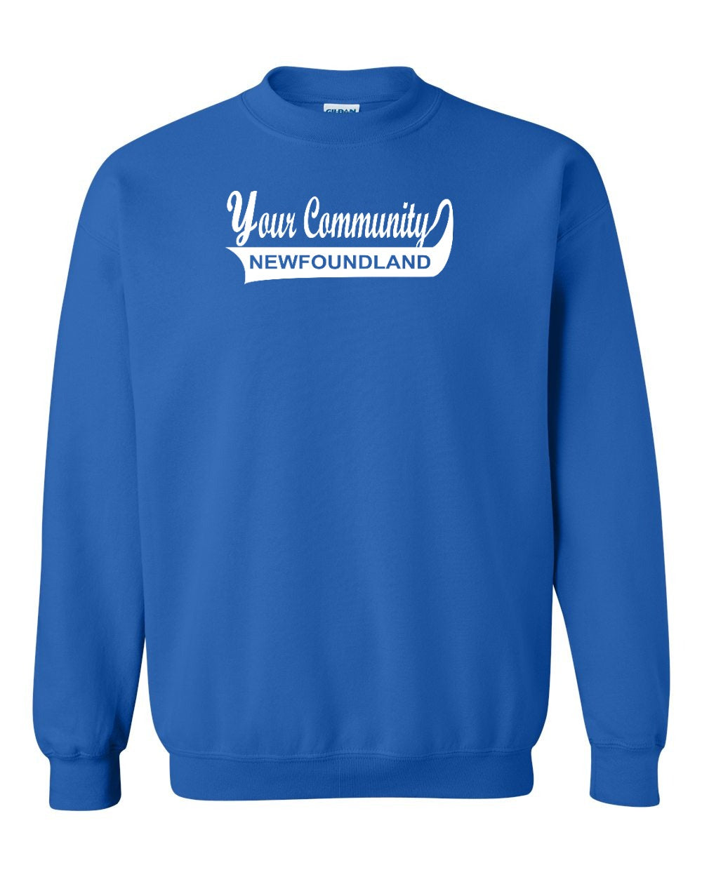Custom Your Community Swoop (NFLD) Crewneck Sweatshirt - Unisex