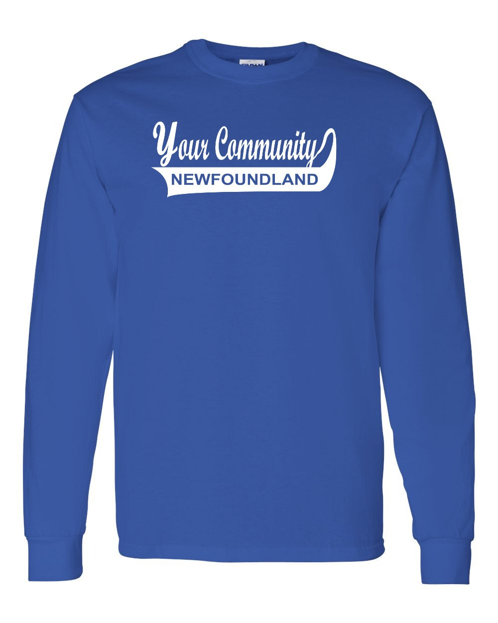 Custom Your Community Swoop (NFLD) Long Sleeve - Unisex