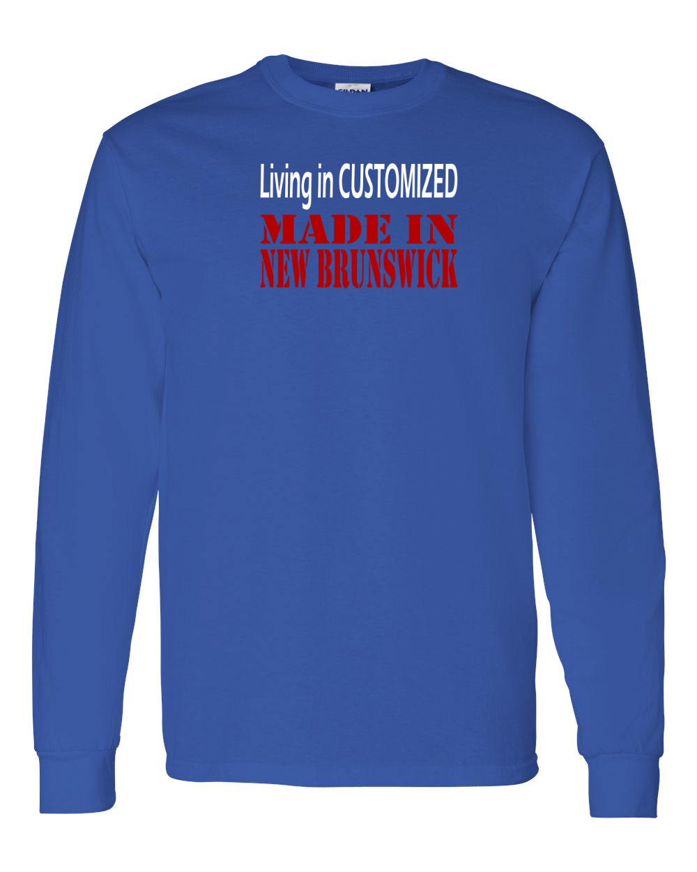 Living in Custom Made in NB Long Sleeve Tee - Unisex