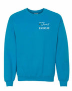 A piece of My heart in NFLD Tartan Heart Left Chest and Back Crewneck Sweatshirt - Unisex