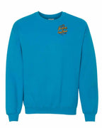 Anchored in CB (New Design) Left Chest and Back Crewneck Sweatshirt - Unisex