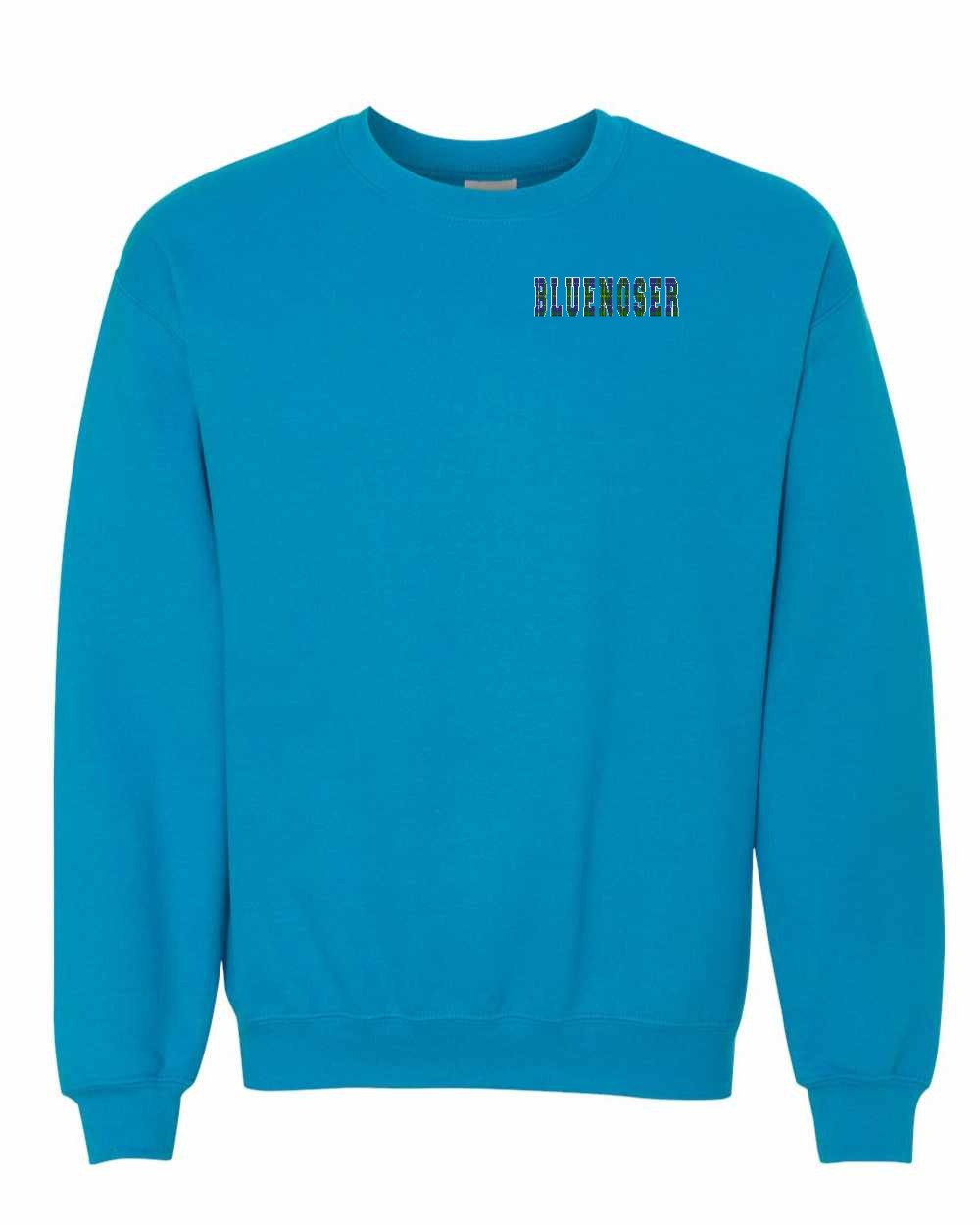 Bluenoser Left Chest and Back crew-neck