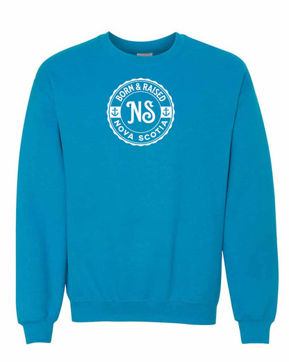 Born & Raised Nova Scotia Full crew-neck