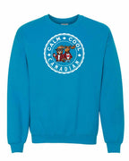 Calm Cool Moose and Beaver Crewneck Sweatshirt - Gildan Canada (sewn Internationally) - Unisex