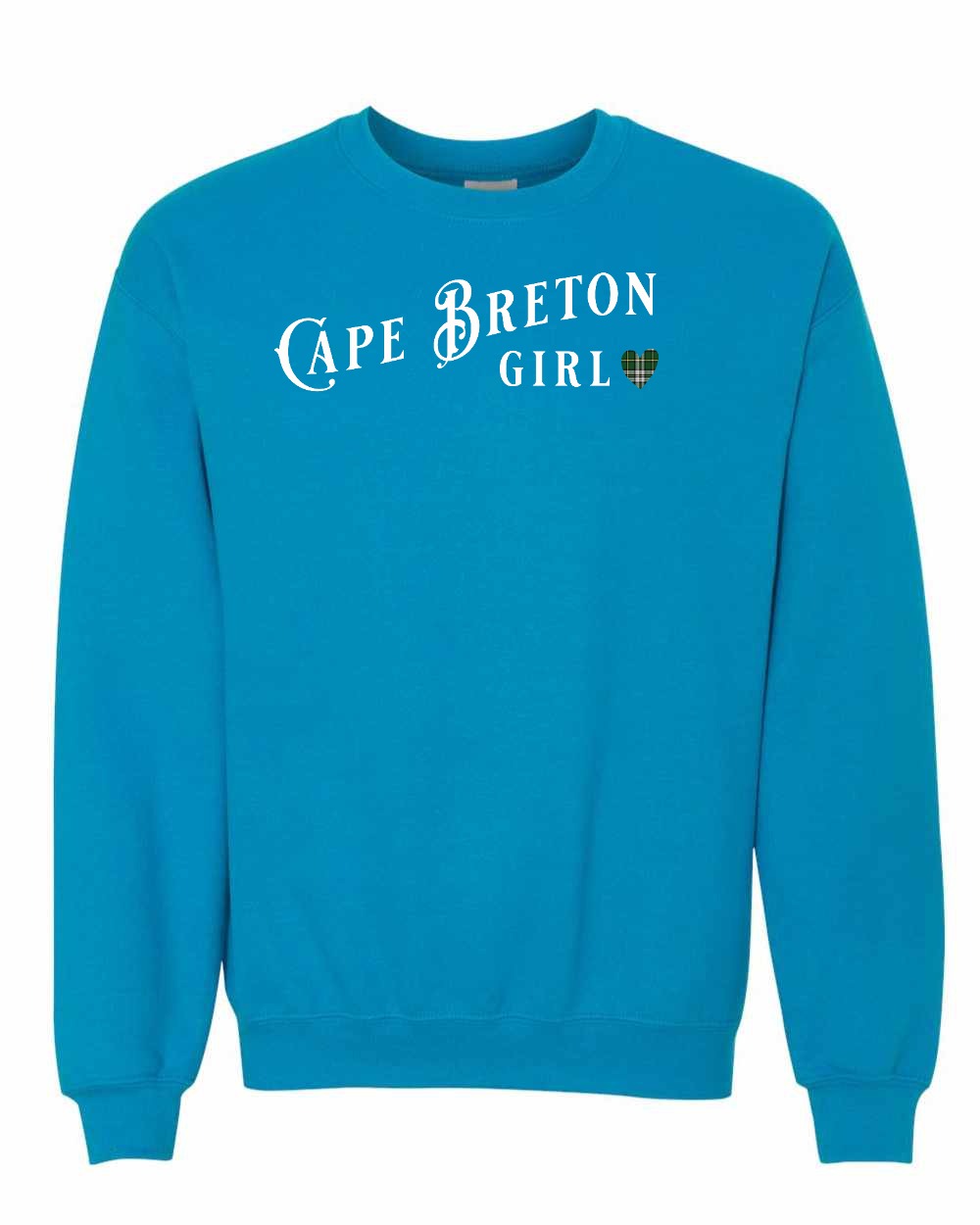 Cape Breton Girl Tartan Full Crewneck Sweatshirt