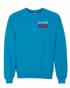Living in Custom Made in NFLD Left Chest and Back Crewneck Sweatshirt - Unisex