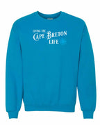 Living the CB Life blue Crewneck Sweatshirt - Unisex