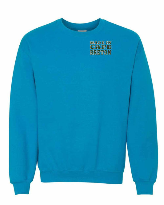 Made In Cape Breton Tartan Left Chest Crewneck Sweatshirt