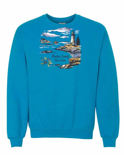 Maritime Serenity Nova Scotia Full crew-neck