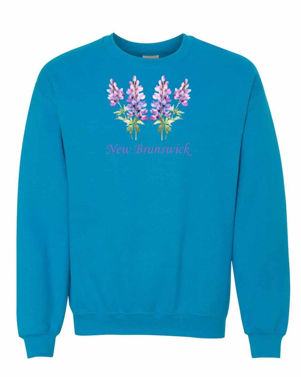 New Brunswick Lupins Full Crewneck Sweatshirt