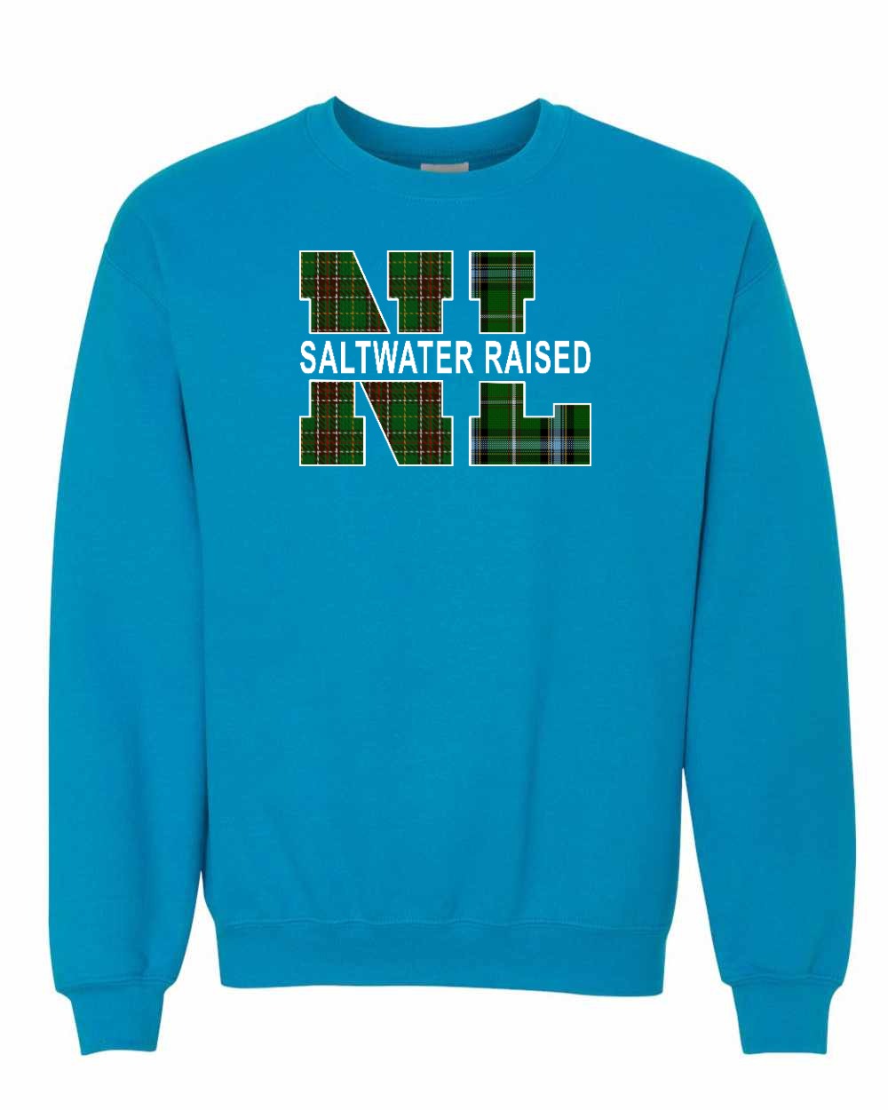 Newfoundland and Labrador Saltwater Raised Full Front Sweatshirt