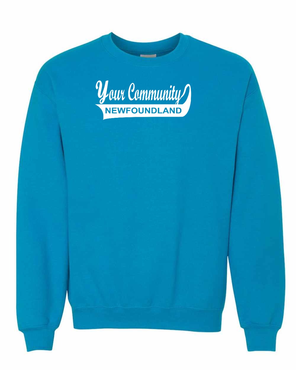 Custom Your Community Swoop (NFLD) Crewneck Sweatshirt - Unisex