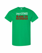 Living In Customized Made In PEI Men's Tee