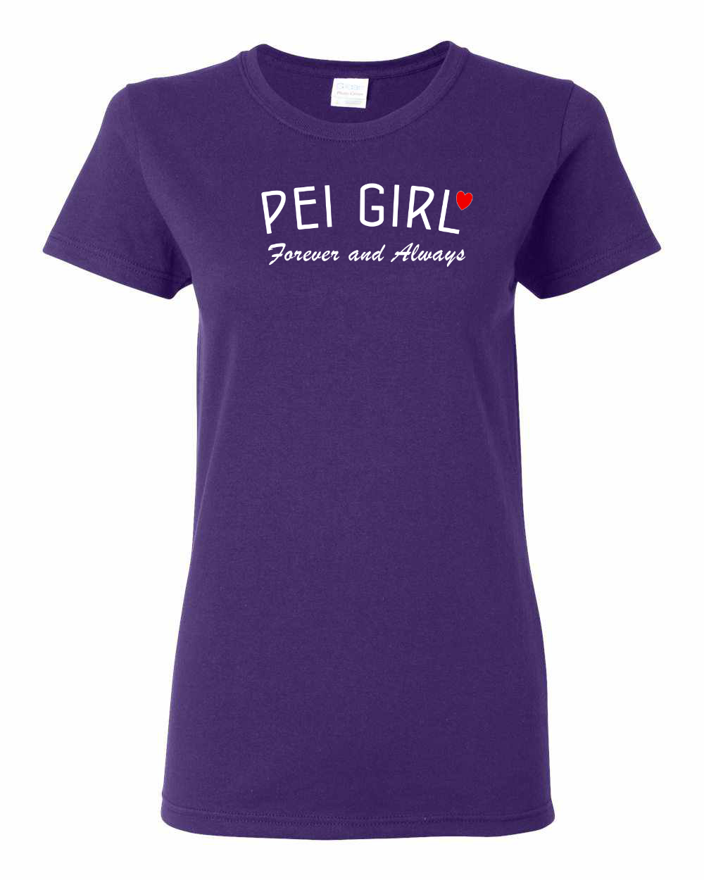 PEI Girl Forever and Always Women's Tee