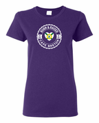 Born and Raised Heart Flag CB Women's Tee