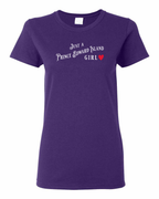 Just a PEI Girl Red Heart Women's Tee
