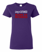 Living In Customized Made In PEI Women's Tee