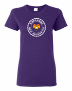 Born and Raised Heart Flag NB Women's Tee