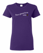 PEI Girl Tartan Heart Women's Tee
