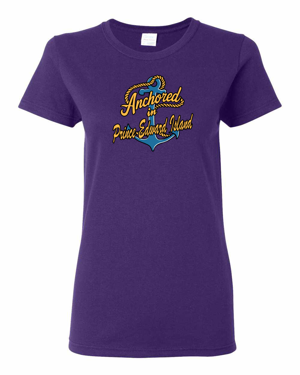 Anchored In PEI Women's Tee