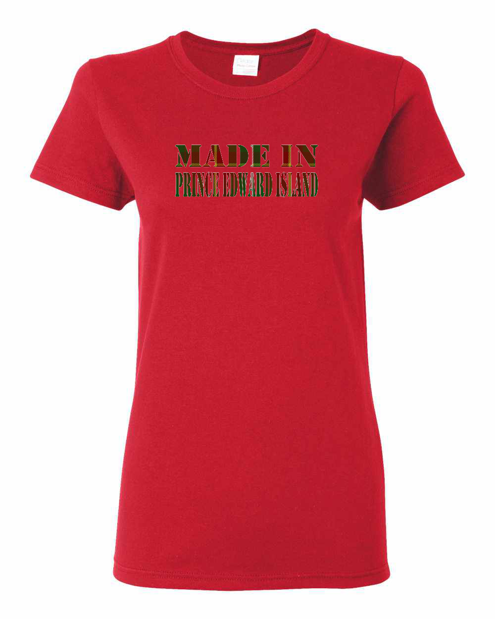 Made in PEI Tartan Women's Tee