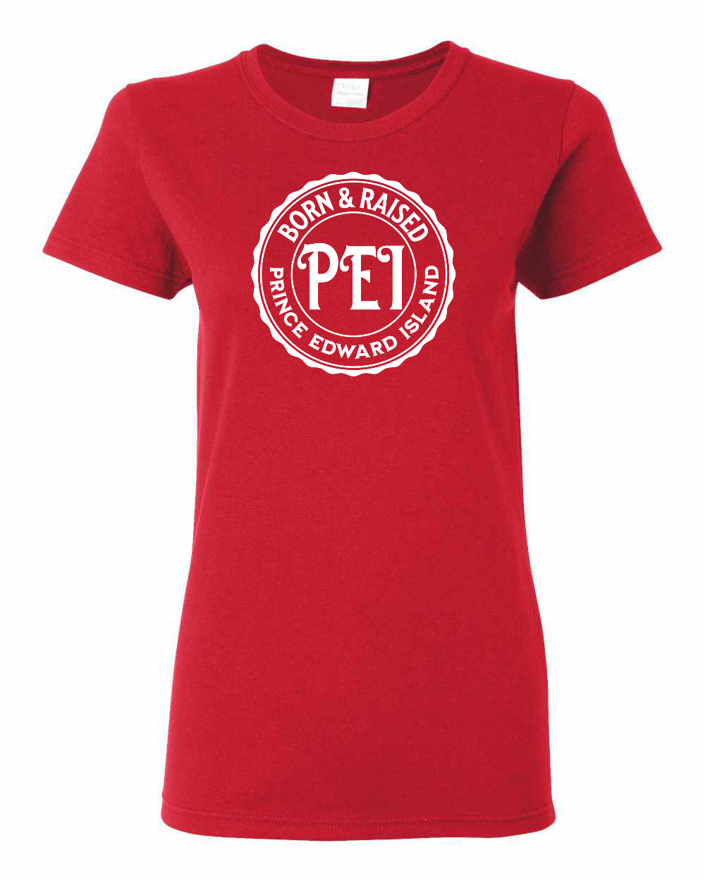 Born And Raised PEI Women's Tee