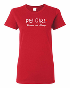 PEI Girl Forever and Always Women's Tee