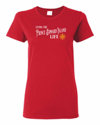 Living the PEI Life Yellow Women's Tee