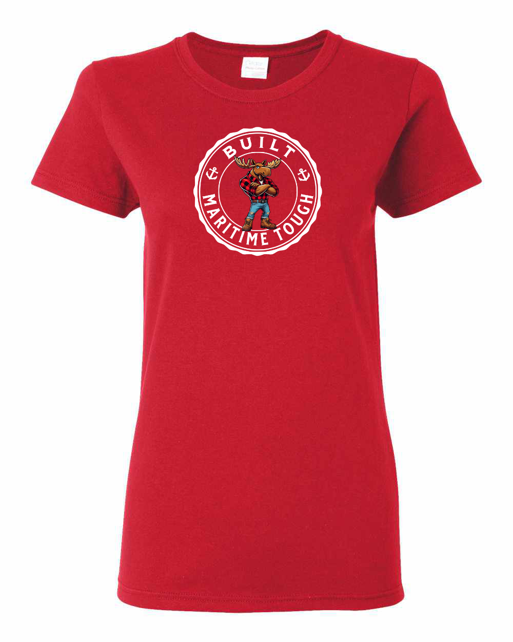 Built Maritime Tough Moose Women's Tee