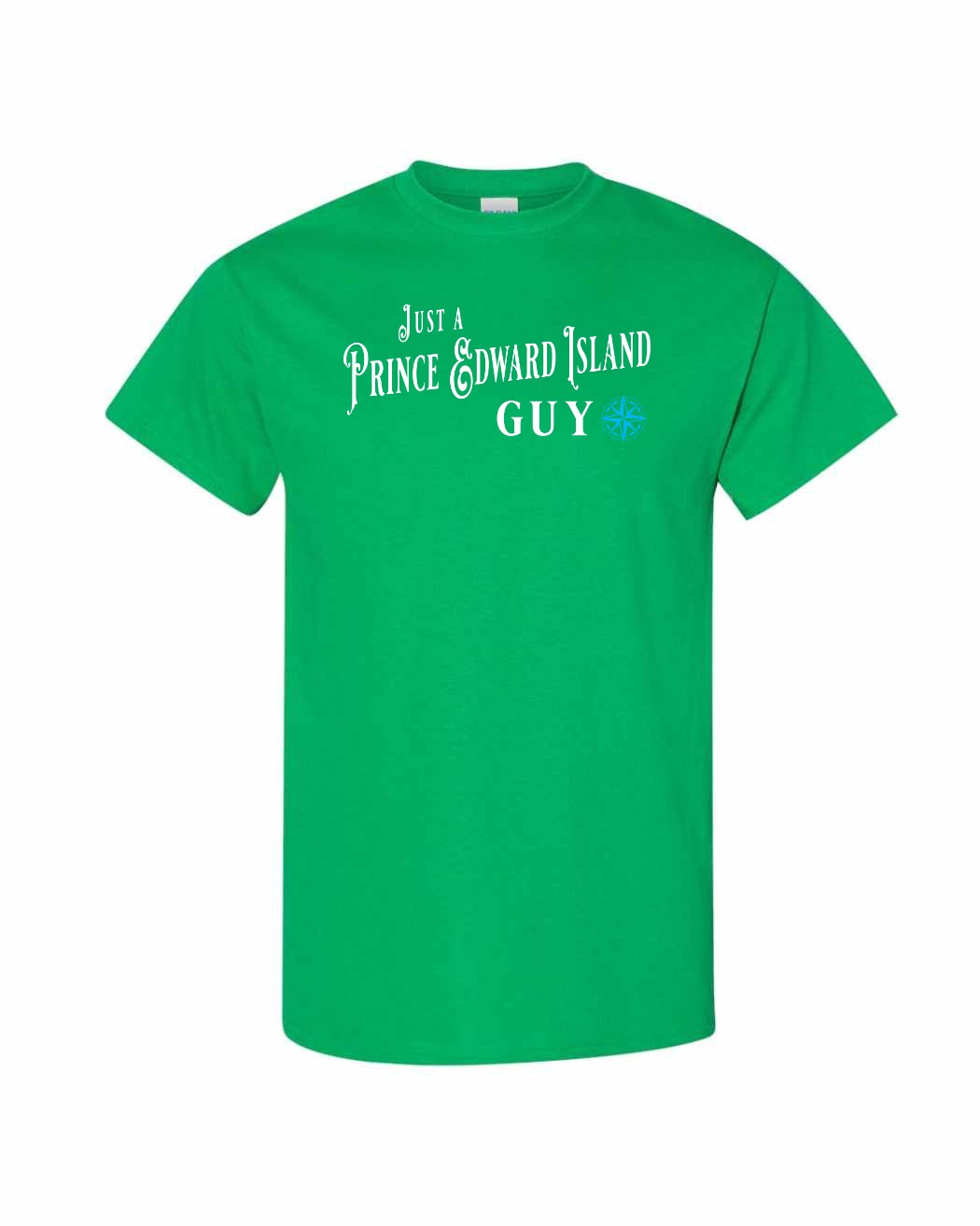 Just a PEI Guy Blue Compass Men's Tee
