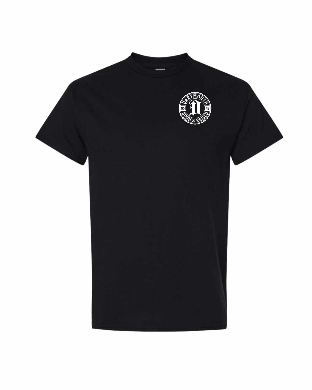Born & Raised in Dartmouth Left Chest Men's Tee