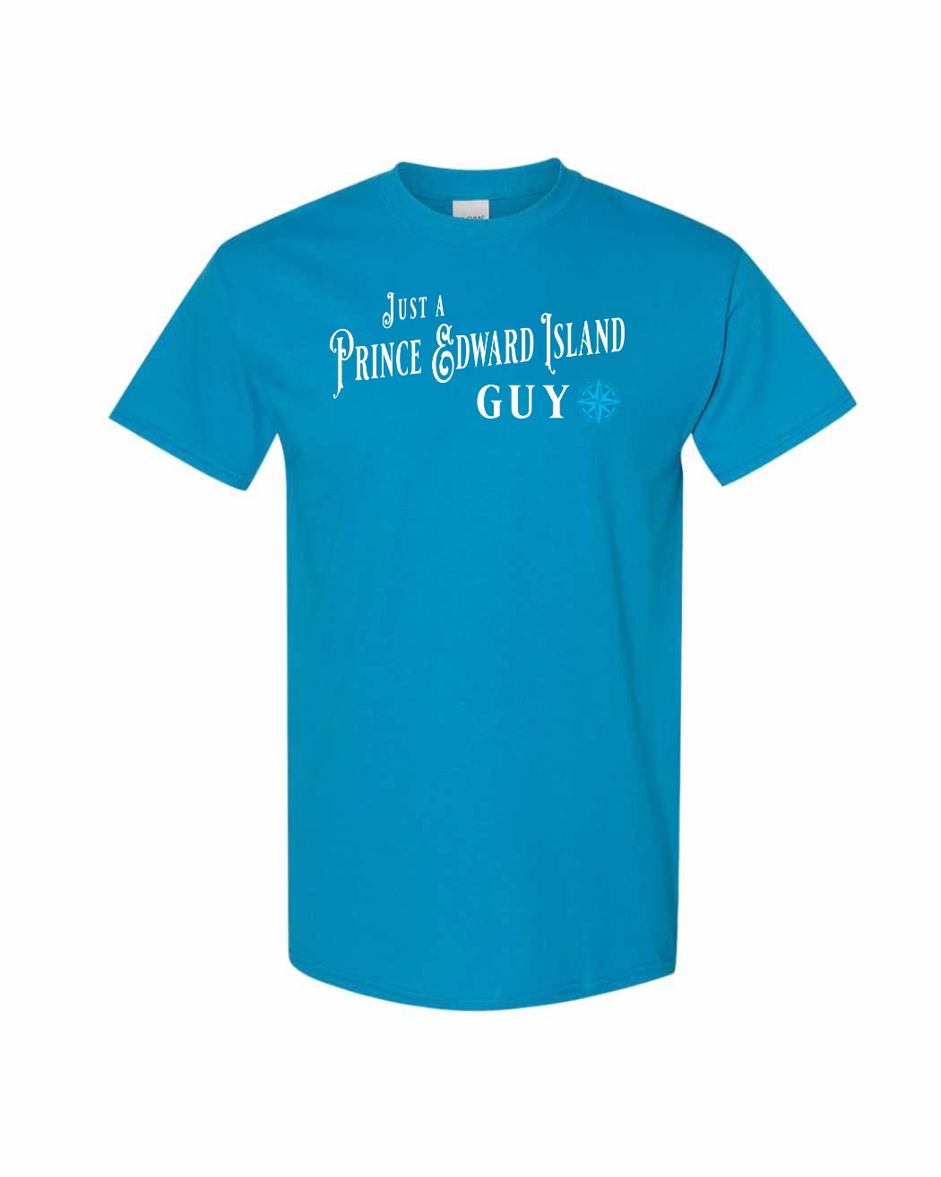 Just a PEI Guy Blue Compass Men's Tee